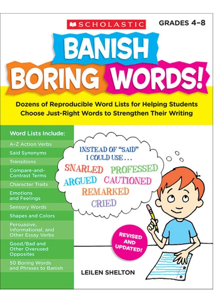 Banish Boring Words! Grades 48 Scholastic