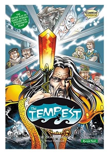 The Tempest Quick Text The Graphic Novel Classical Comics