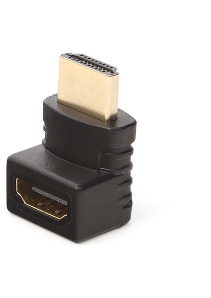 DK-HD-AMXF90 HDMI Çevirici Adaptör Siyah 90derece Dönüştürücü Dirsek