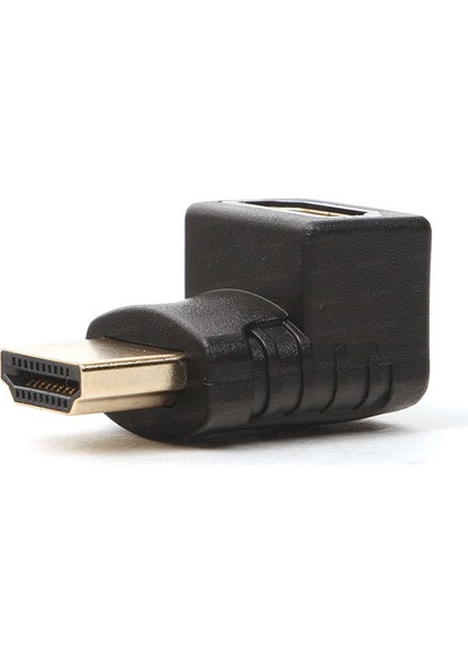 DK-HD-AMXF90 HDMI Çevirici Adaptör Siyah 90derece Dönüştürücü Dirsek