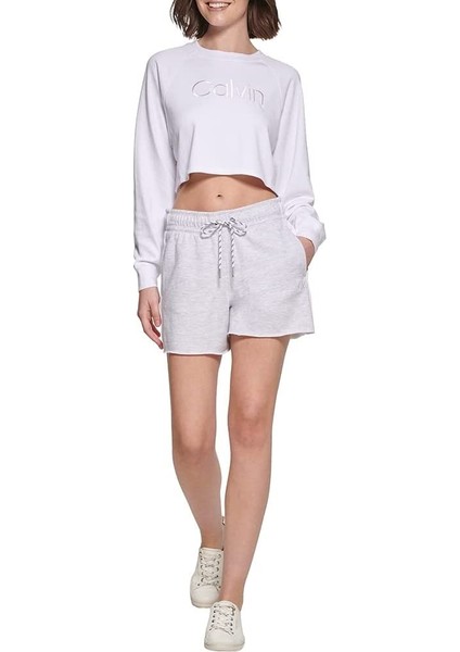 Calvın Kleın Kadın Sweatshirt PF2T2063-WHT