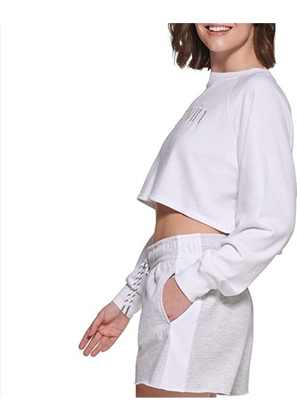 Calvın Kleın Kadın Sweatshirt PF2T2063-WHT