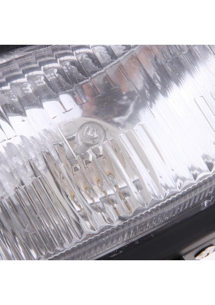 12V 55W Motosiklet Far Montajı 6.5 "dikdörtgen Lamba Universal Chrome (Yurt Dışından) modelleri