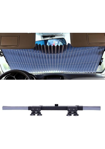 Araba Ön Cam Güneşi Kapağı Perde Güneş Vizörleri Otomobil Mpv 70CM Için Uygun (Yurt Dışından)