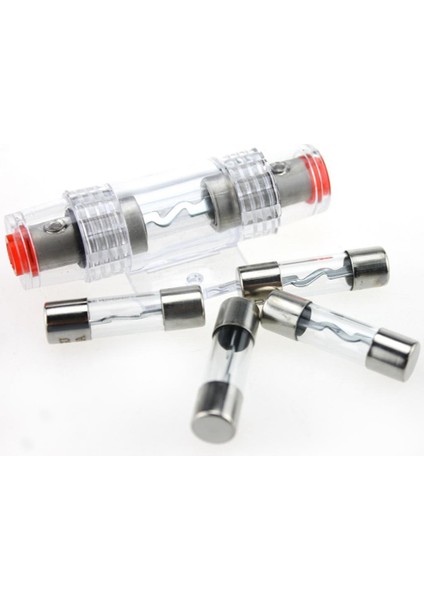 Araba Ses Stereo 4/8 Awg Gauge Agu, 4x Agu Sigortalı Tutucuda (Yurt Dışından)