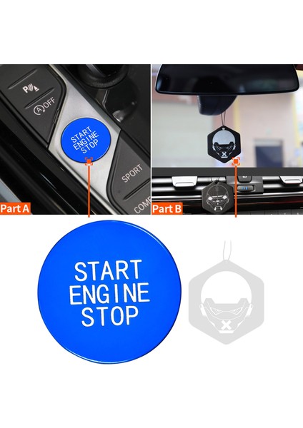 Motor Başlangıç ​​durdurma G20 G06 Z4 Mavi Için Motor Purt Düğmesi Koruması (Yurt Dışından) modelleri