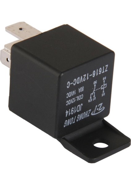 Araba Teknesi Otomatik Otomotiv Dc 12V 80A 80 Spdt Röle Röleleri 5 Pin (Yurt Dışından)