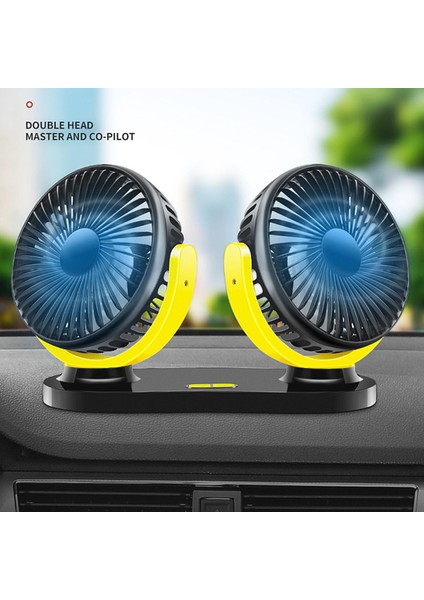 Mini USB Araba Fanı Rv Ana Sayfa Masaüstü Araba Siyah Sarı 24X16CM (Yurt Dışından) indirimleri