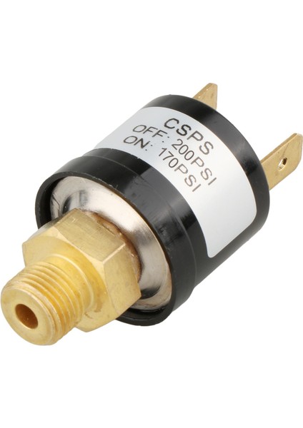 Ağır Hizmet Hava Kompresörü Basınç Kontrol Anahtarı Valfi 12 V Yedek 170-200 Psı (Yurt Dışından)