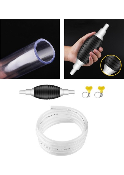 Petrol Petrol Suyu Sıvı Transferi Için Manuel Yakıt Transferi 1.5m (Yurt Dışından) indirimleri