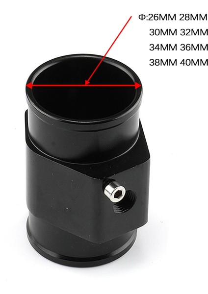Su Sıcaklığı Gösterge Sensörü Adaptörü Ek 3 Yolu Hortum Bung Konektörü 34MM (Yurt Dışından)