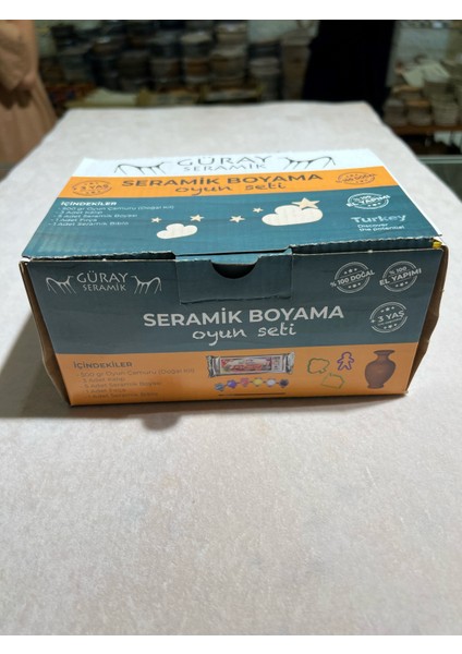 Seramik Oyun ve Boyama Seti