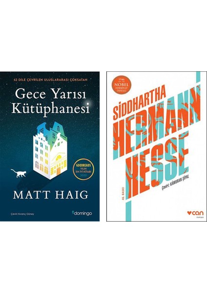 Gece Yarısı Kütüphanesi - Siddhartha - 2 Kitap Set