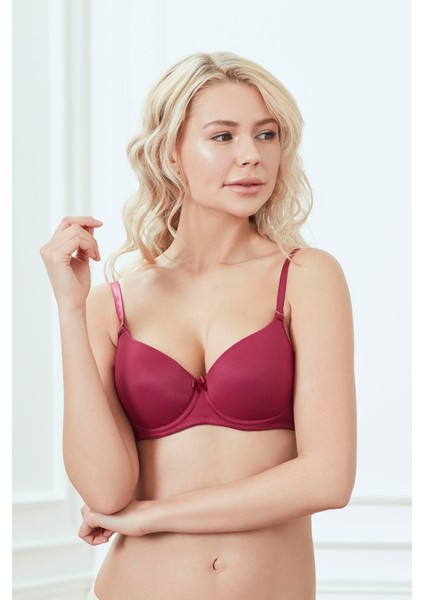 3150 Balenli Mikro Günlük Destekli Push-Up Basic Sütyen