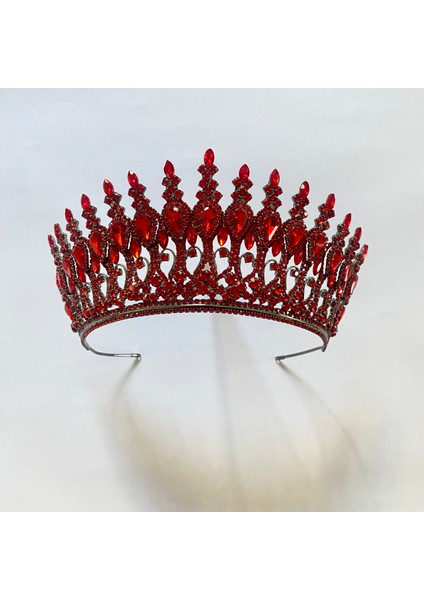 Hürrem Kırmızı Gelin Tacı modelleri