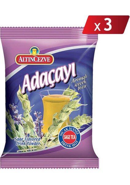 Adaçayı Aromalı Içecek Tozu 250 gr x 3 Adet