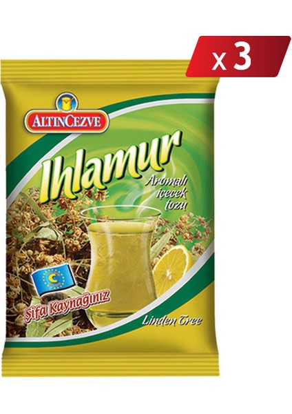 Ihlamur Aromalı Içecek Tozu 250 gr x 3 Adet