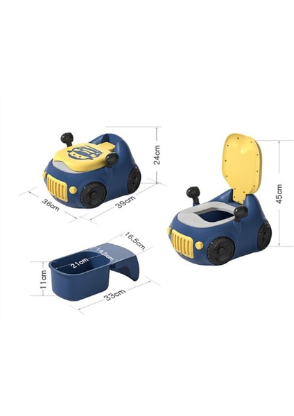 Araba Tasarımlı Çocuk Tuvaleti Lazımlık (Yurt Dışından)