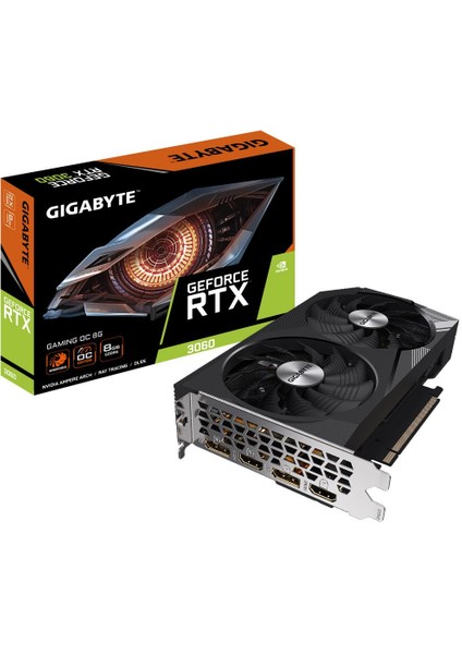 Gıgabyte Nvıdıa Rtx 3060 Gaming Oc GV-N3060GAMING Oc-8gd 8gb Gddr6 128 Bit Ekran Kartı