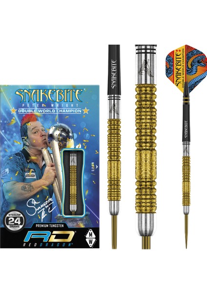 Peter Wright Double Wc Se Gold Plus 24 G Dart Oku Seti