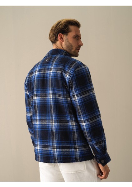 Erkek Lacivert Oversize Gömlek Ceket indirimleri