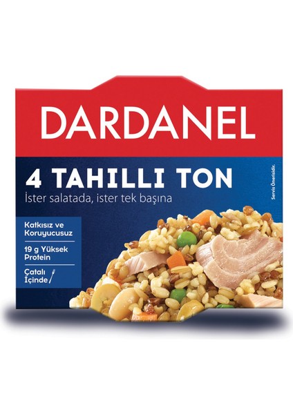 Aç Ye Dört Tahıllı Ton Balığı 185 gr