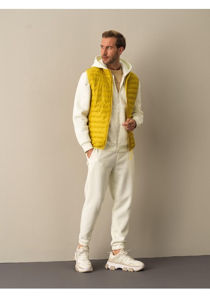 Erkek Sarı Regular Fit Şişme Yelek fırsatları