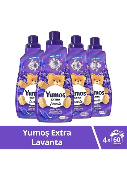 Extra Lavanta 4X1440ML