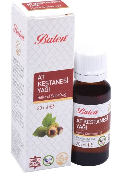 At Kestanesi Yağı 20 ml