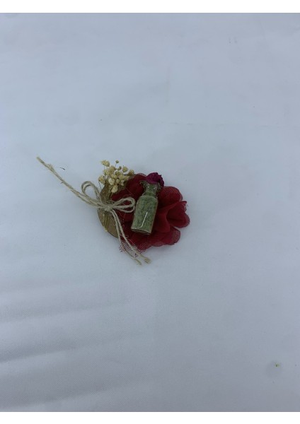 Kına Geceleri Için 25 Adet Magnet Kına Tüpü Bordo Lazer Kesimli Hediyelik