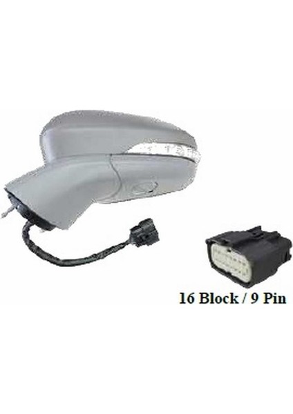 Ford Mondeo Ayna Elektrikli Isıtmalı Katlanır Si.çevre Ayd.astarlı Sol 2014- DS7317E715EE