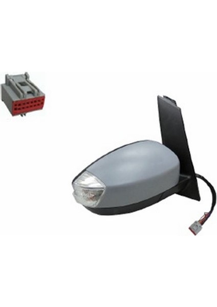 Dış Ayna Elektrikli Isıtmalı Sin.sen.8 Pin Ast. Sağ 11- Ford Focus C-Max (Oem No : F1CB17682CE )