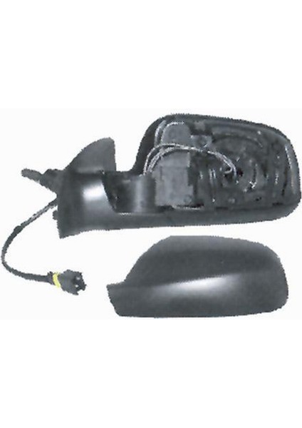 Peugeot 307 Dış Dikiz Aynası Elektrikli Isıtmalı Astarlı Sol 2001- 8149AW