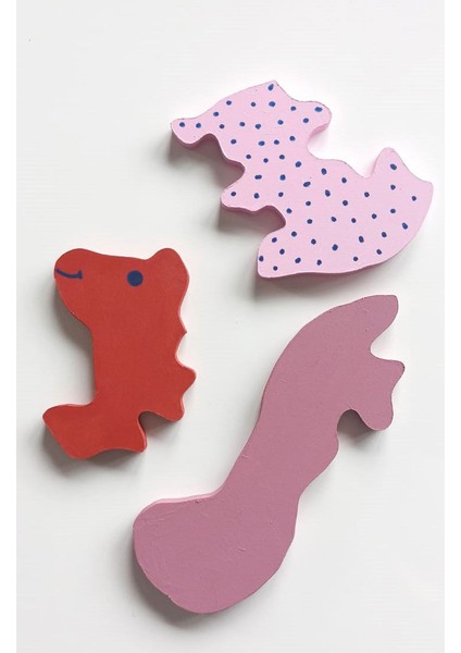 Benekli Sincap Ahşap Puzzle Yapboz