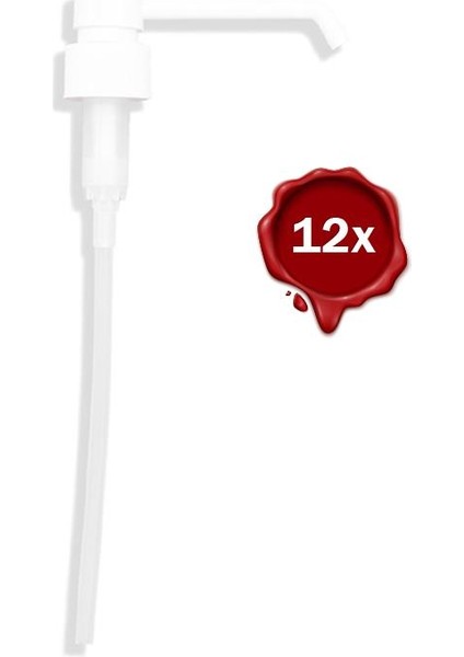 1 Lt Şişe Uyumlu Sprey Başlık X 12