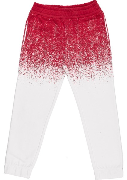 Unisex Çocuk Baskılı Pantolon