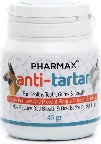 Anti-Tartar Kedi Köpek Diş Taşı Giderici Toz 45gr