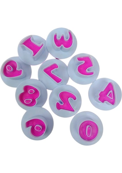 Plastik Basmalı Büyük Sayı Set