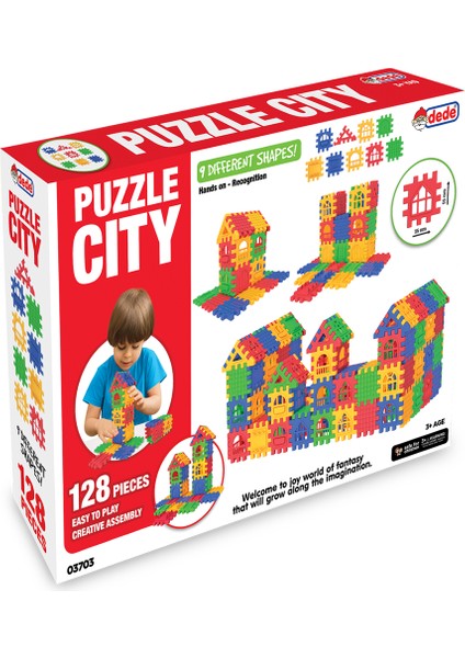 03703 Dede, Puzzle City 128 Parça fiyatları