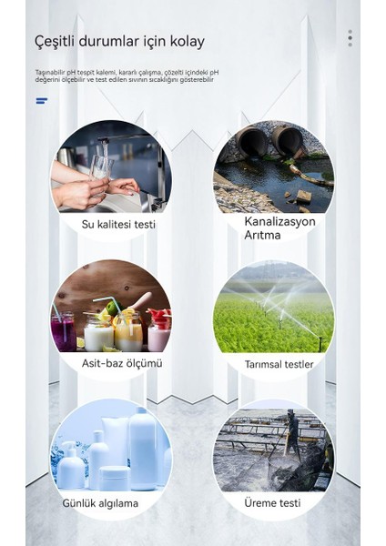 Ph Metre, 0.01 Yüksek Çözünürlük, 3'ü 1 Arada Tds + Ec Termometre, Içme Suyu, Akvaryum, Yüzme Havuzu, Spa İçin Su Test Cihazı (Yurt Dışından) fırsatları