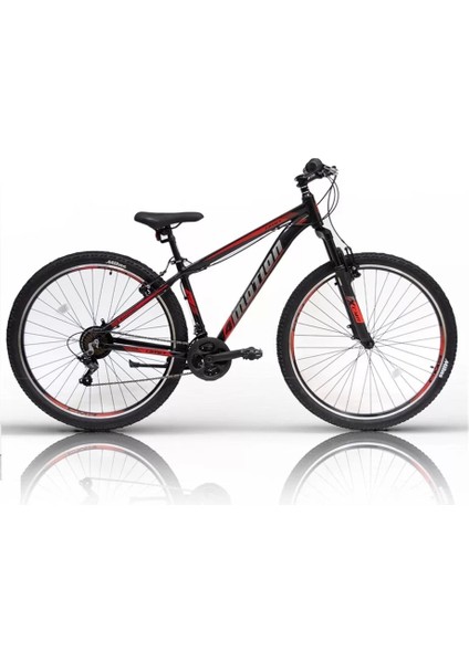 Ümit Motion 24 Jant 21 Vites 33 cm Bisiklet - Siyah- Kırmızı