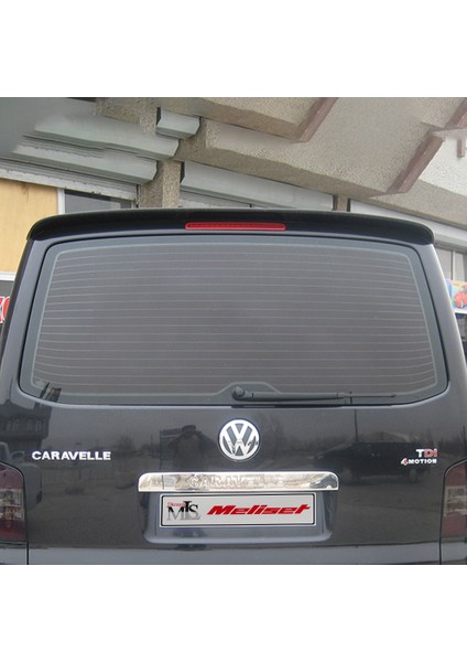 (Boyasız) Volkswagen Transporter T5 Ince Anatomik Spoiler 2003-2014 Arasına Uyumludur