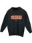 Donna Tocca Bisiklet Yaka Baskılıoversize Sweatshirt 1