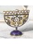Emaye Menorah Candelabrum Bejeweled Şamdan Festivali Masa Centerpiece (Yurt Dışından) 2