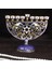 Emaye Menorah Candelabrum Bejeweled Şamdan Festivali Masa Centerpiece (Yurt Dışından) 3