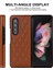 Uygulanan Samsung Galaxy Z Fold 4 Elmas Kafes Cep Telefonu Kılıfları Kılıfı 3