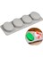 4 Lü Oval Silikon Sabun Mum Kalıbı 1