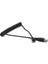 Spiral Mikro USB Sağ 90 Derece Bükümlü Kablo 1