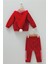 Caramel Baby 8447 Bebek Yılbaşı Kapşonu Kukuletalı 3 Lü Takım 2