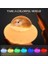 LED Bebek Gece Lambası Köpek Silikon, 7 Renkli Köpek Lambası, Şarj Edilebilir ve Dokunun Kontrolü Bebekler, Erkekler, Kızlar, Yetişkinler, Yatak Odası, Banyolar, Açık, (Beyaz) Için Idealdir. 3